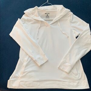 White T Shirt Hoodie.